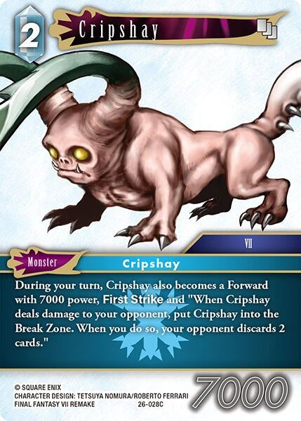 Image for Cripshay (26-028C) (26) - Final Fantasy TCG