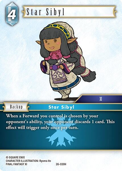 Image for Star Sibyl (26-039H) (26) - Final Fantasy TCG