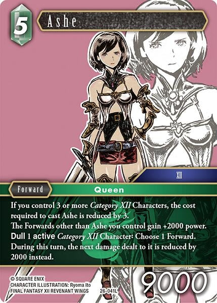 Image for Ashe (26-041L) (26) - Final Fantasy TCG