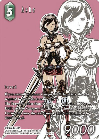 Image for Ashe (Full Art) (26-041L) (26) - Final Fantasy TCG