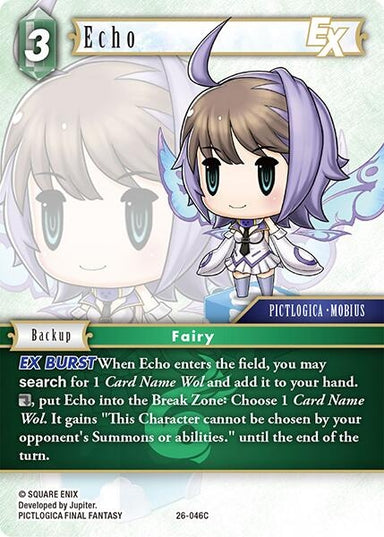 Image for Echo EX (26-046C) (26) - Final Fantasy TCG