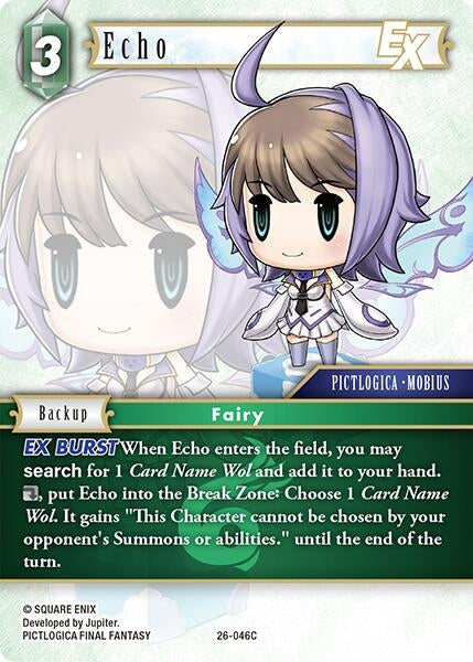 Image for Echo EX (26-046C) (26) - Final Fantasy TCG