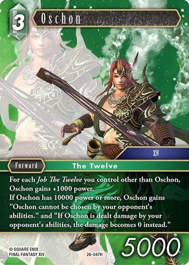Image for Oschon (26-047H) (26) - Final Fantasy TCG