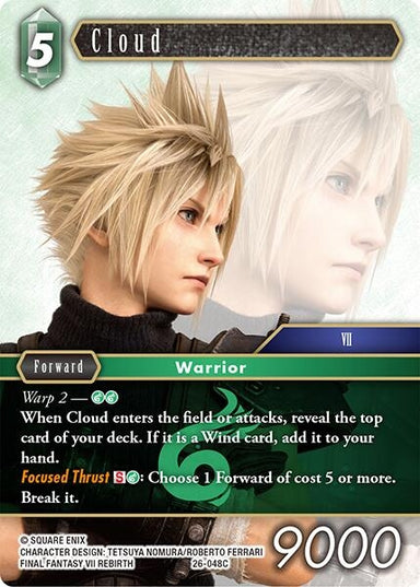 Image for Cloud (26-048C) (26) - Final Fantasy TCG