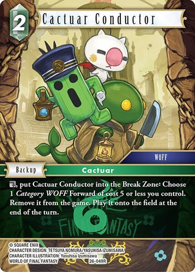 Image for Cactuar Conductor (26-049R) (26) - Final Fantasy TCG
