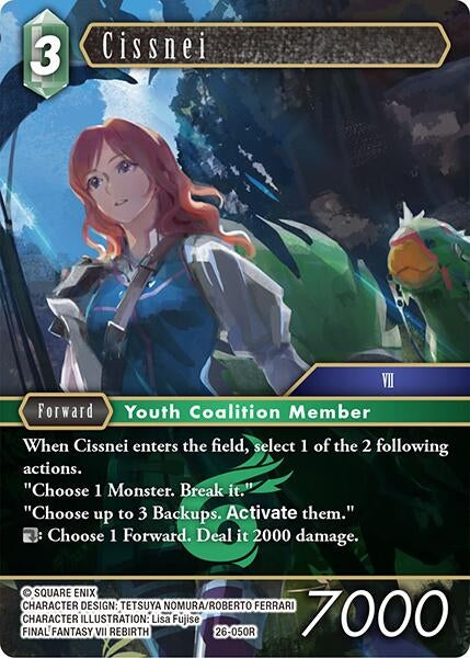 Image for Cissnei (26-050R) (26) - Final Fantasy TCG