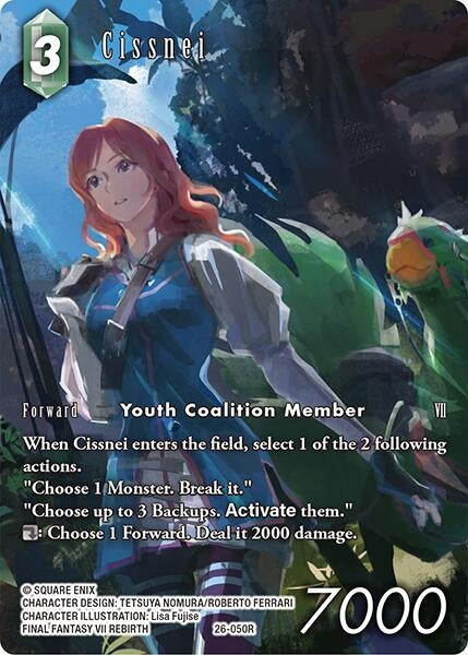 Image for Cissnei (Full Art) (26-050R) (26) - Final Fantasy TCG