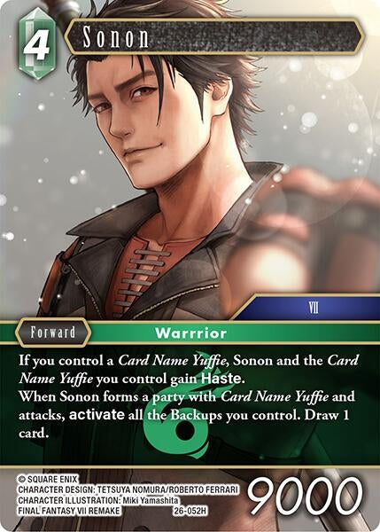 Image for Sonon (26-052H) (26) - Final Fantasy TCG