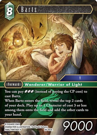Image for Bartz (26-053L) (26) - Final Fantasy TCG
