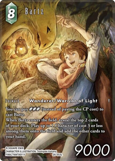 Image for Bartz (Full Art) (26-053L) (26) - Final Fantasy TCG