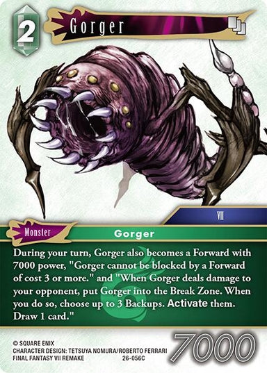 Image for Gorger (26-056C) (26) - Final Fantasy TCG