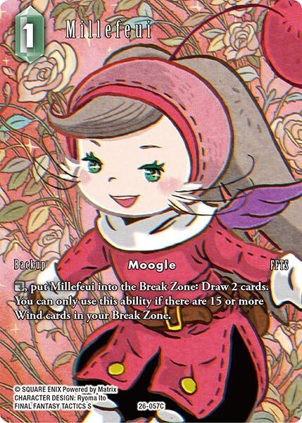 Image for Millefeui (Full Art) (26-057C) (26) - Final Fantasy TCG