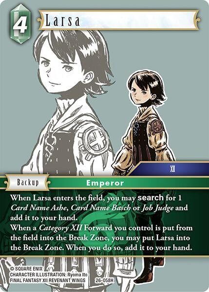 Image for Larsa (26-058H) (26) - Final Fantasy TCG