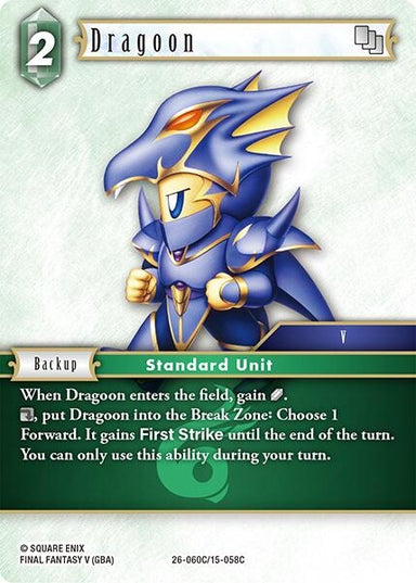 Image for Dragoon (26-060C/15-058C) (26) - Final Fantasy TCG