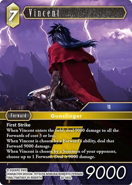 Image for Vincent (26-066L) (26) - Final Fantasy TCG