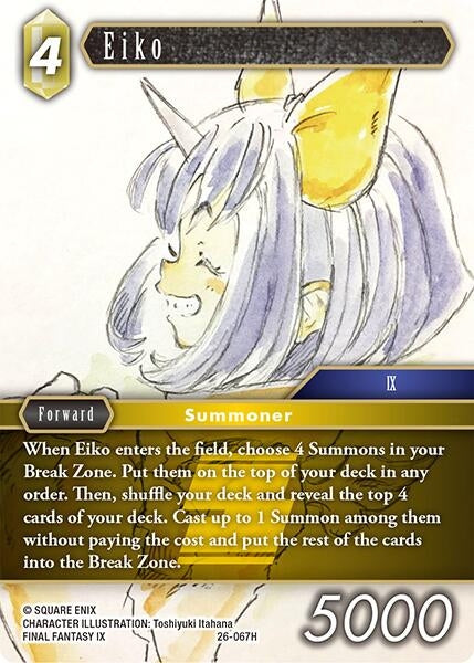 Image for Eiko (26-067H) (26) - Final Fantasy TCG