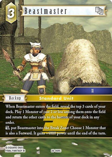 Image for Beastmaster (26-069C) (26) - Final Fantasy TCG