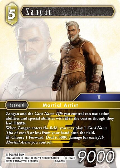 Image for Zangan (26-070H) (26) - Final Fantasy TCG