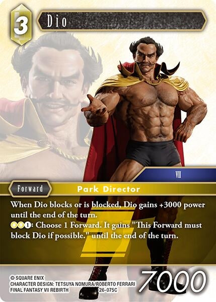 Image for Dio (26-075C) (26) - Final Fantasy TCG