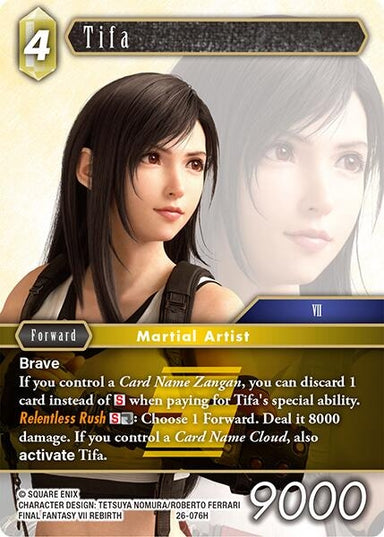 Image for Tifa (26-076H) (26) - Final Fantasy TCG