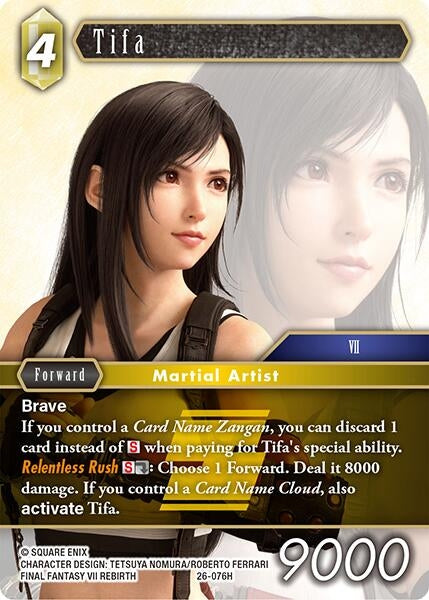 Image for Tifa (26-076H) (26) - Final Fantasy TCG