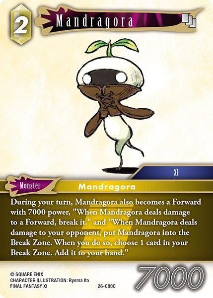Image for Mandragora (26-080C) (26) - Final Fantasy TCG