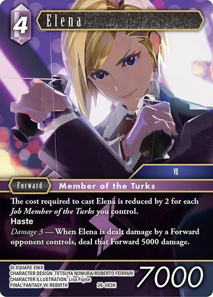 Image for Elena (26-083H) (26) - Final Fantasy TCG