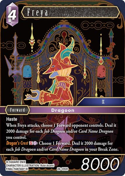 Image for Freya (26-095R) (26) - Final Fantasy TCG