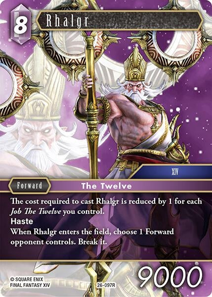 Image for Rhalgr (26-097R) (26) - Final Fantasy TCG