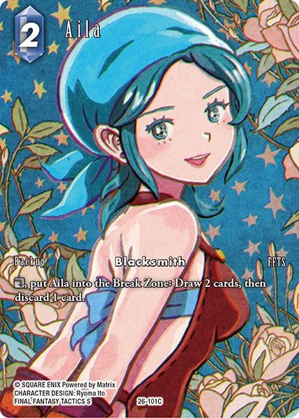 Image for Aila (Full Art) (26-101C) (26) - Final Fantasy TCG