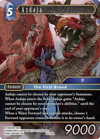 Image for Azdaja (26-103L) (26) - Final Fantasy TCG