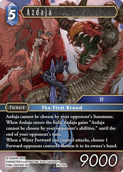 Image for Azdaja (26-103L) (26) - Final Fantasy TCG