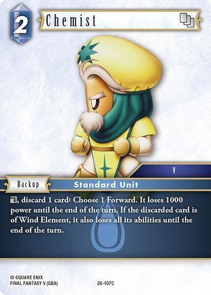 Image for Chemist (26-107C) (26) - Final Fantasy TCG
