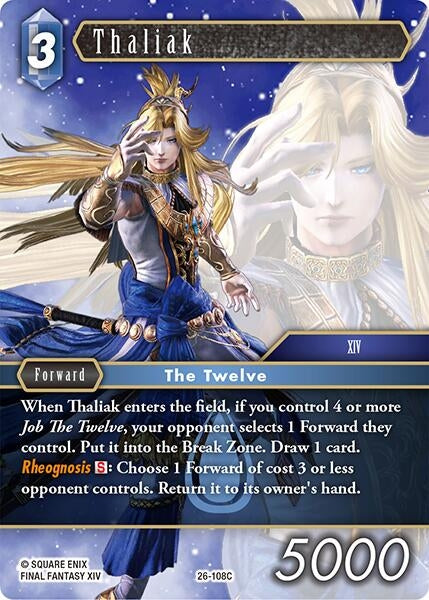 Image for Thaliak (26-108C) (26) - Final Fantasy TCG