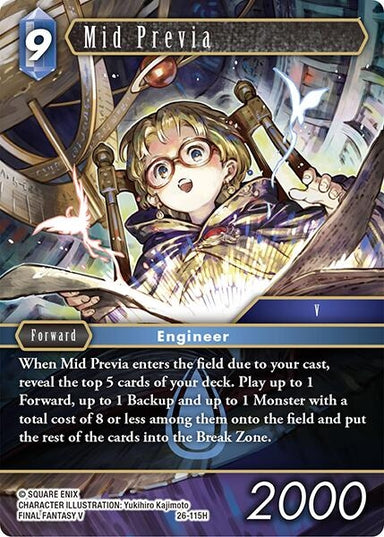 Image for Mid Previa (26-115H) (26) - Final Fantasy TCG