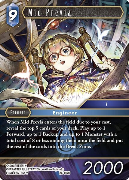 Image for Mid Previa (26-115H) (26) - Final Fantasy TCG