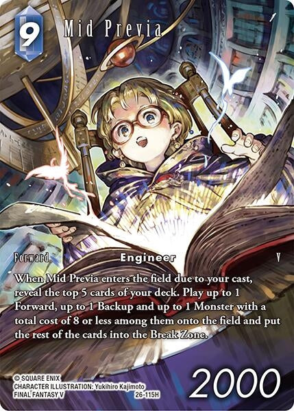 Image for Mid Previa (Full Art) (26-115H) (26) - Final Fantasy TCG