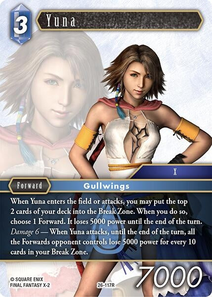 Image for Yuna (26-117R) (26) - Final Fantasy TCG