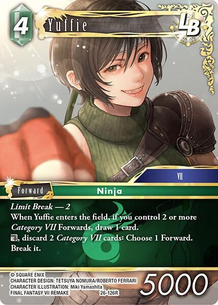 Image for Yuffie LB (26-126R) (26) - Final Fantasy TCG