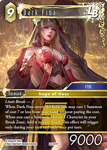 Image for Dark Fina LB (26-127R) (26) - Final Fantasy TCG