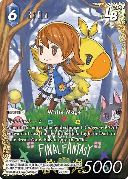 Image for Refia LB (Full Art) (26-129R) (26) - Final Fantasy TCG