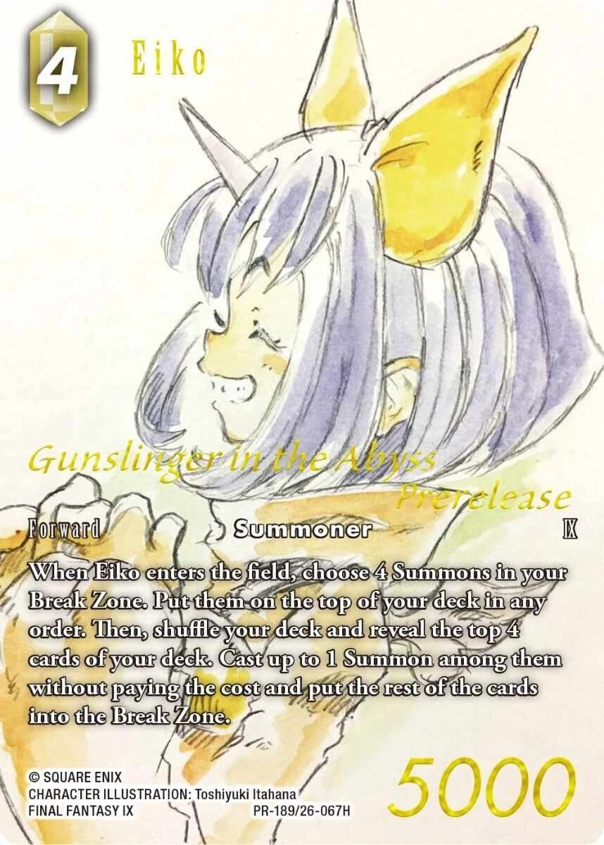 Image for Eiko (Prerelease Promo) (PR-189/26-067H) (26) - Final Fantasy TCG