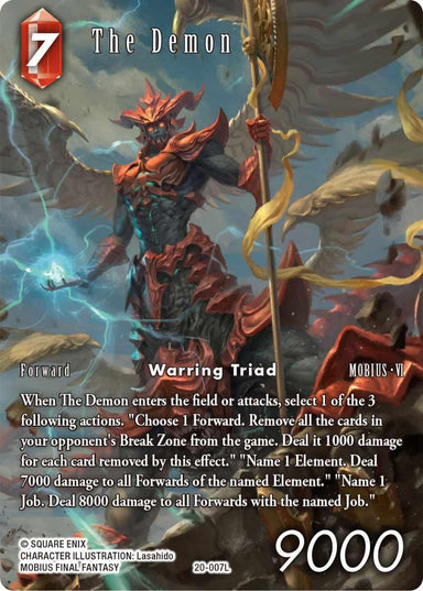 Image for The Demon (Full Art) (20-007L) (26) - Final Fantasy TCG