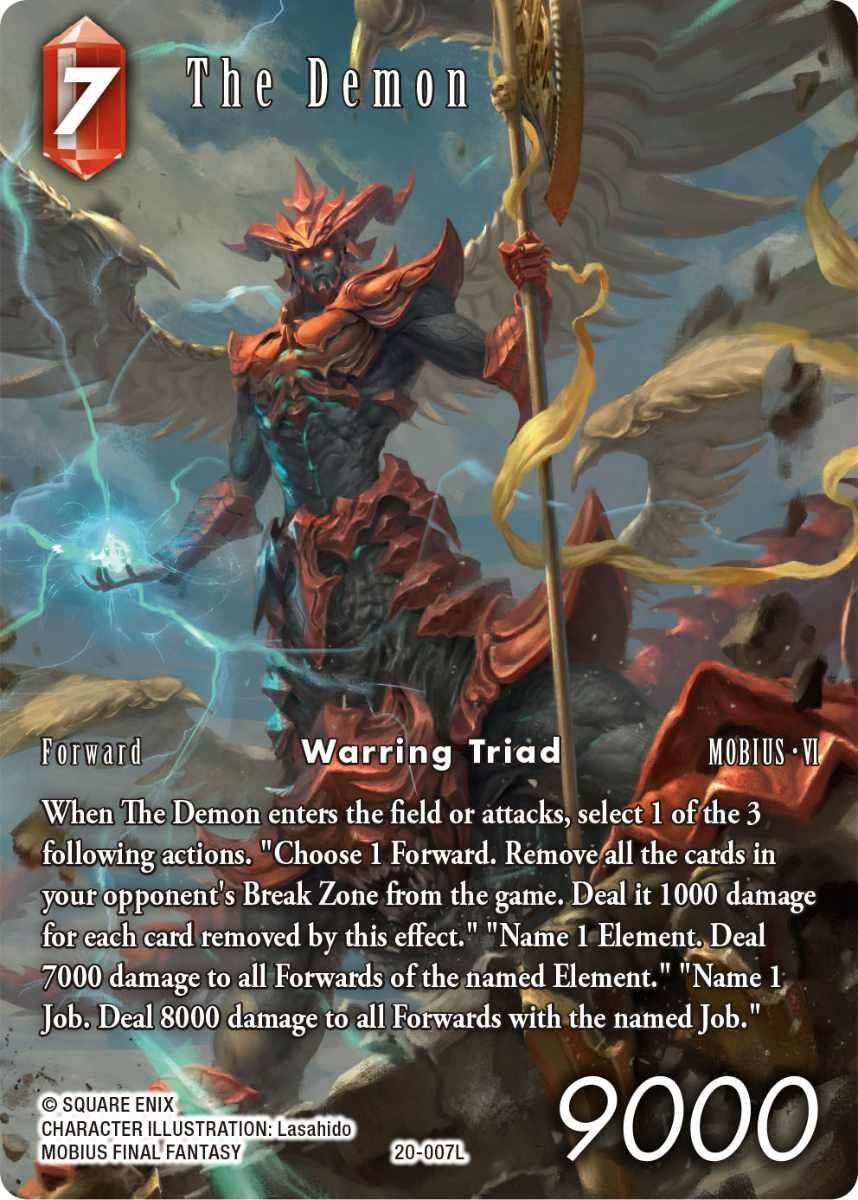 Image for The Demon (Full Art) (20-007L) (26) - Final Fantasy TCG