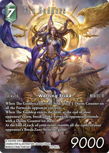 Image for The Goddess (Full Art) (20-057L) (26) - Final Fantasy TCG