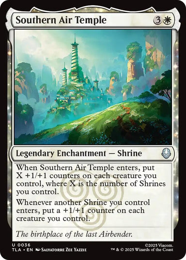 Image for Southern Air Temple (36) (Avatar: The Last Airbender) - Magic: The Gathering