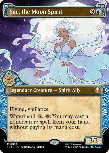 Image for Yue, the Moon Spirit (Showcase) (338) (Avatar: The Last Airbender) - Magic: The Gathering