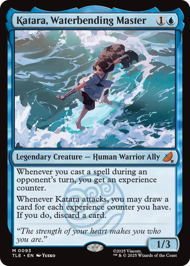 Image for Katara, Waterbending Master (93) (Avatar: The Last Airbender: Eternal-Legal) - Magic: The Gathering