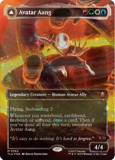 Image for Avatar Aang (Raised Foil) (363) (Avatar: The Last Airbender) - Magic: The Gathering