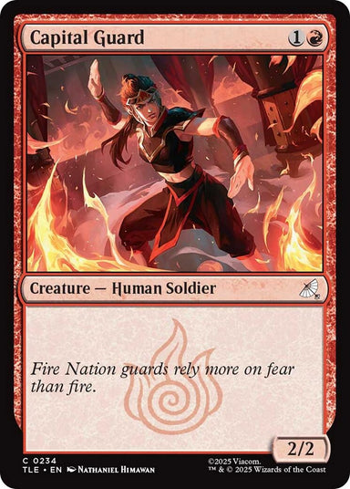 Image for Capital Guard (0234) (234) (Avatar: The Last Airbender: Eternal-Legal) - Magic: The Gathering